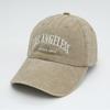 Washed Baseball Cap Women's Retro Old Deep Top Denim Hat Peaked Cap New Versatile Soft Top Hat Men