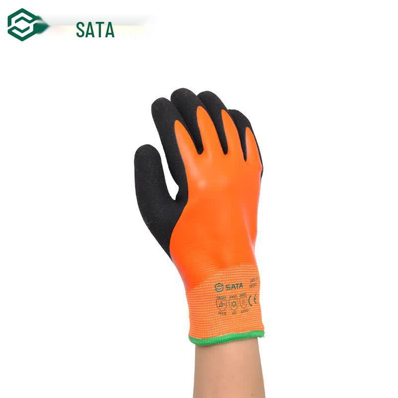 Рабочие перчатки SATA SF0512 для холодной погоды 9 inch оранжевый