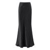 Qiushui Yiren Elegant Fishtail Midi Skirt