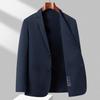 Suit Men's Spring/Summer Business Casual Embossed Seamless High-end Feel Ice Silk Suit Sun-protective Jacket