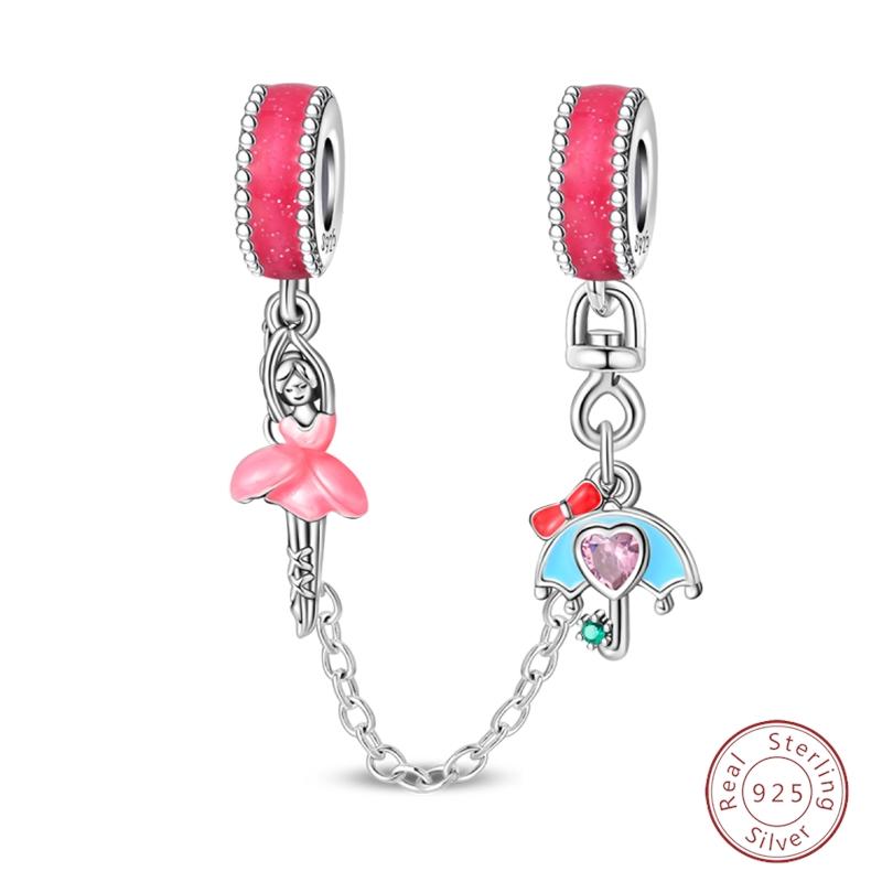 Sweety Copper Cake Poodle Crown Flowers Lover Luminous Charms Beads Fit 3Mm Bracelets Diy Fine Jewelry Making