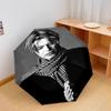David Bowie Automatic Umbrella - Suitable Travel Outdoor Portable Umbrella Birthday Gift Daily Essentials