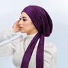 Soft Stretch Lace Women Hijabs Headscarf Lady Bandana Caps Fashion Muslim Turban Hats