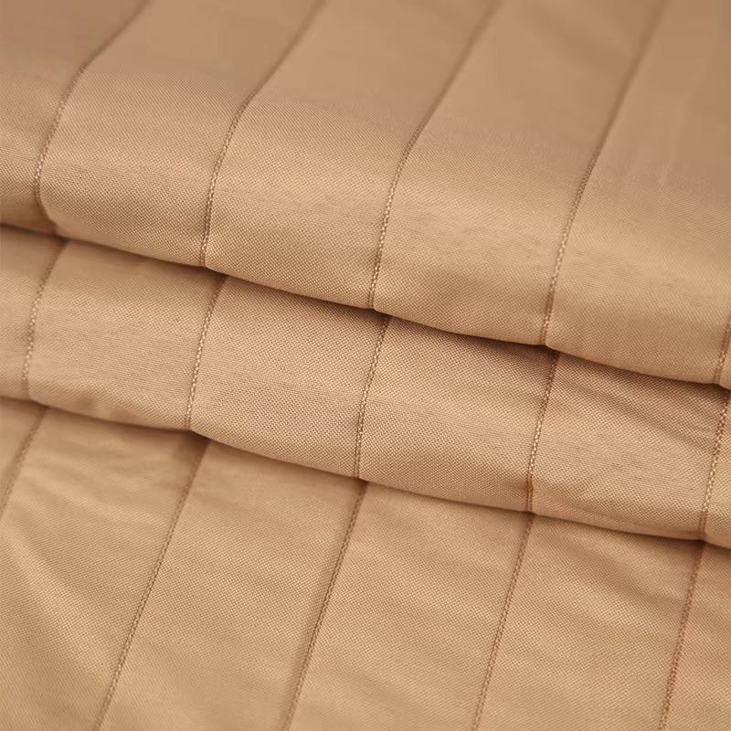 

Vertical Stripe Jacquard Material Fabric Quilted Cotton Polyester Fabric for DIY Sewing Cardigan Shirt Pants Coat Jacket Cloth 100x140cm