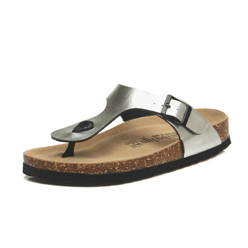 Fashion 18 Color Big Size 35-45 New Beach Cork Flip Flops Slippers Casual Summer Women Beach Slippers Flip Flops