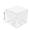 Baseball Display Case 8cm Acrylic Cube Holder Golf Ball Display Box for Tennis Jewelry Billiard Balls Small Toys Collections