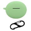 For Oppo Enco X3 Charging Case Cover Bluetooth-compatible Earbuds Soft Silicone Cover with Anti Lost Buckle