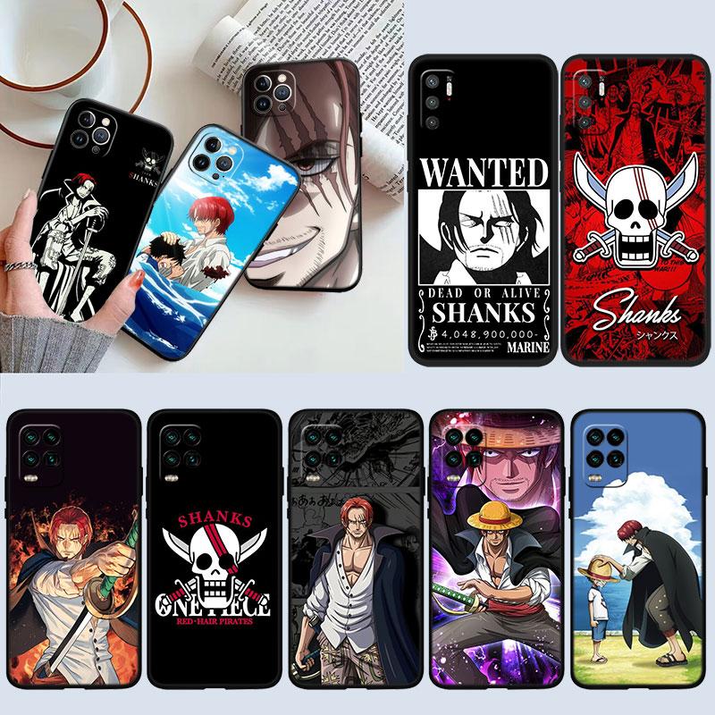TR32 One Piece Shanks New High-End Shell Phone Case for Redmi Note 13 14 Pro+ Plus A3 A3X 13X 13C 13R 14S 14C 14R