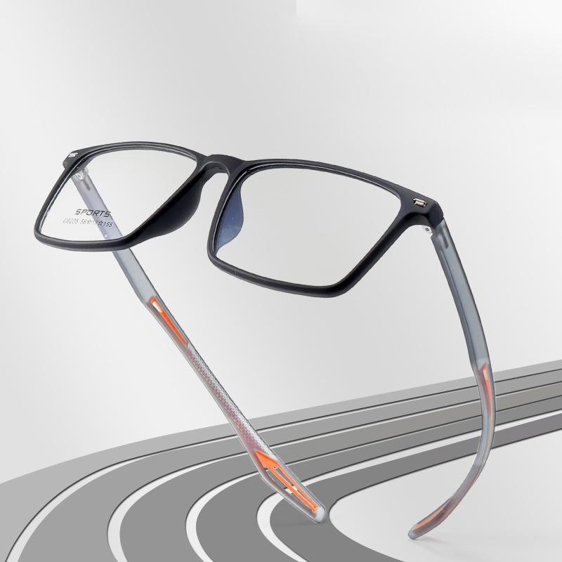 2024 Neue Mode Ultraleicht Transparentes TR90 Brillen Sportbrillen Für Männer Große Größe Brillen Optischer Korrektionsrahmen
