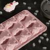 Easter Egg Bunny Muffin Pan 12-Cavity Chocolate Molds Cute Easter Bunny Molds  Holiday Baking