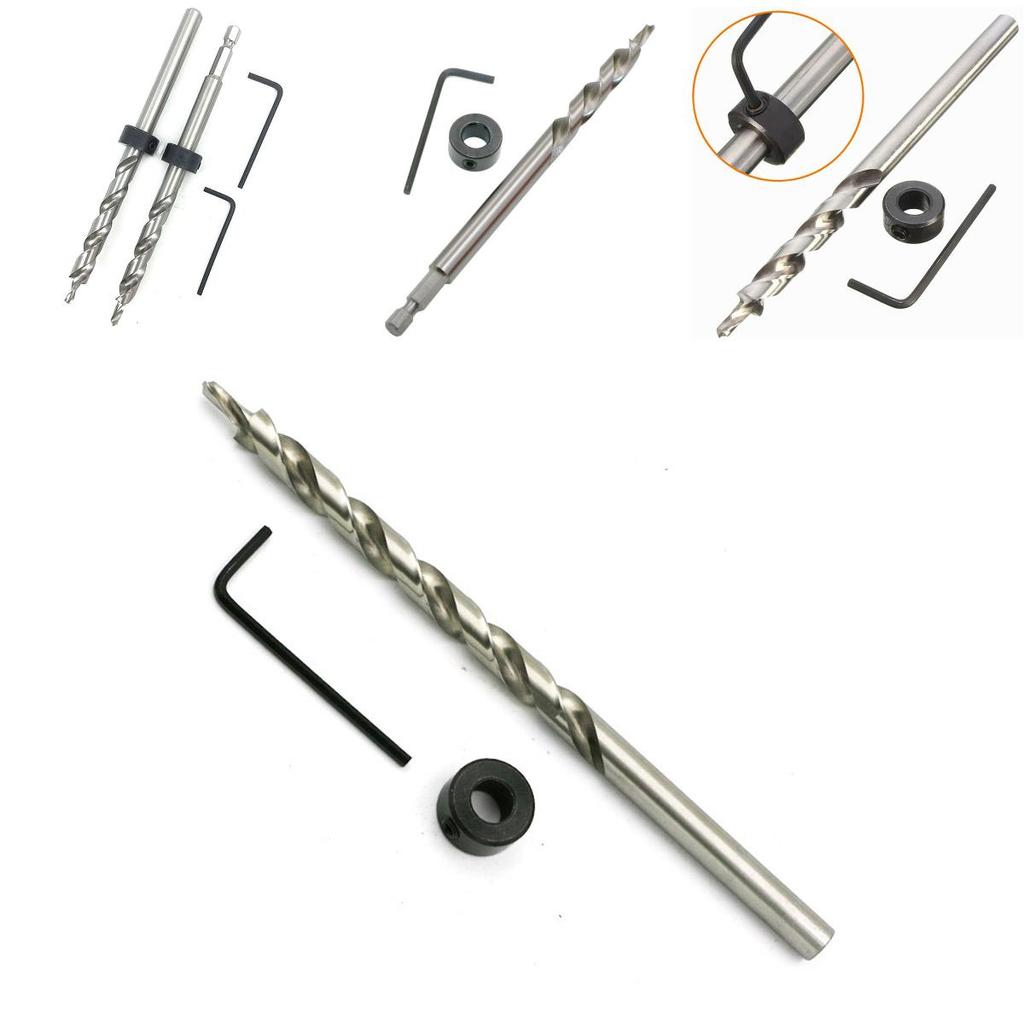 Premium Quality 1pcs Twist Step Drill Bits Pocket Hole Jig Guide Hand Tools Set For Precision