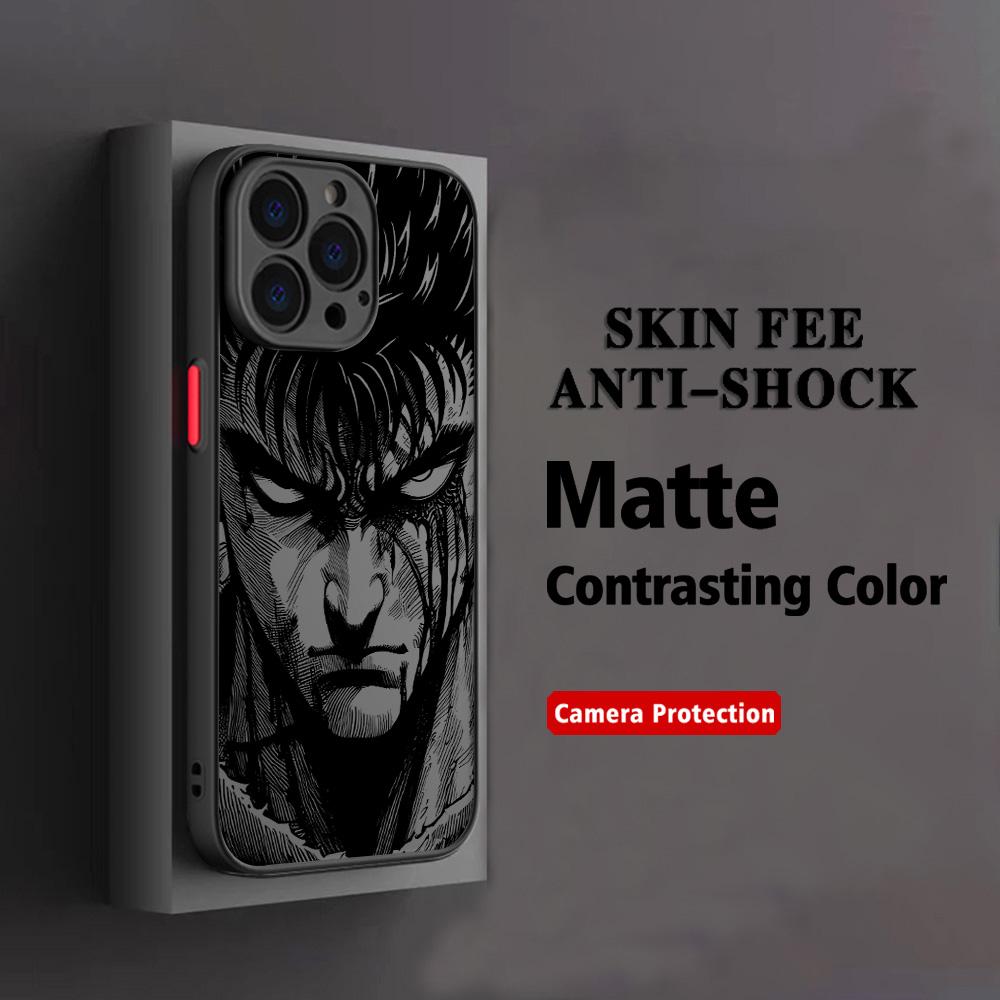 Hot Anime B-BerserkS Cool Phone Case For Xiaomi Redmi Note 14 13 12 11 11S 10 9T 8 7 Pro Plus 4G 5G Matte Clear Back Cover
