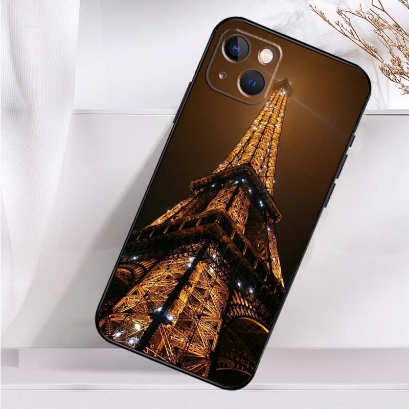 Paris Eiffel Tower France Shockproof Case For iPhone 17 Pro Max 11 14 15 16 Plus 12 13 Mini 16e 17 Air Phone Cover