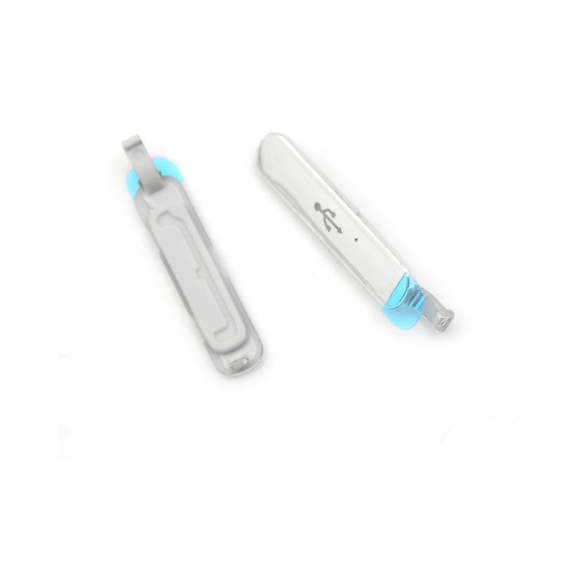 2pcs For Galaxy S5 Replacement USB Charge Port Dock Cover Flap Dust Plug