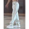 American casual high-end jeans men's spring and autumn new trendy brand handsome straight-leg pants fashionable versatile wide-leg pants