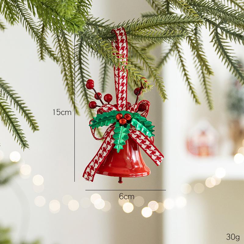

Christmas Tree Bell Decorations Handmade Iron Bells For Holiday Xmas Party Diy Ornaments Year Gift Home Festive Pendant