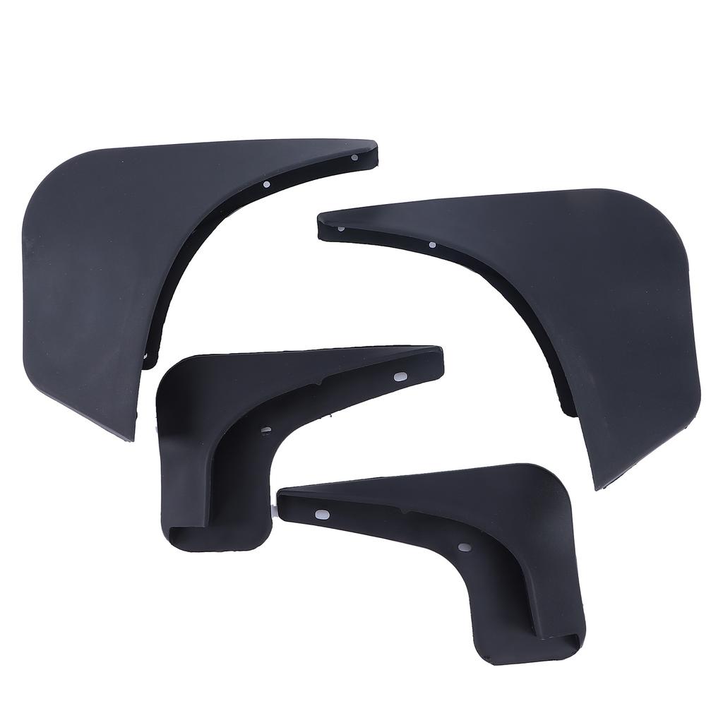 4 ST Bil Stänkskärm 2-dörrars Skärm Ersättning för Benz Smart Fortwo W453 2015-2018