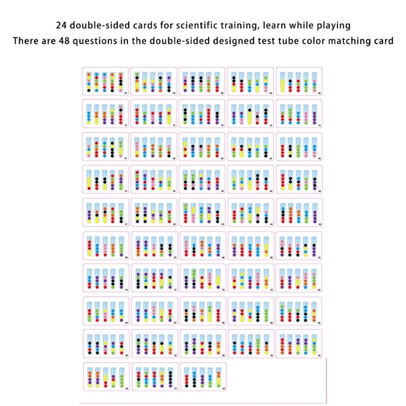 Farbsortier-Klammerperlen-Spielzeug Feinmotorik-Förderung Bildungs-Sensorische Entwicklungsaktivität für Vorschulkinder