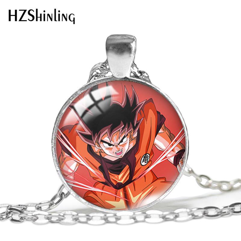 Dragon Versatile Seven Ball Anime Necklace With Glass Pendant For Occasions All