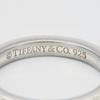 Used TIFFANY&Co. Ring Notes narrowing New York EU#51 Silver925 3g Silver Accessories