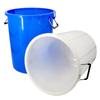 JingJingRS Large Capacity Plastic Round Bin