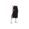 Women'ss Woven High Waist Skirt Black FQ0702-010