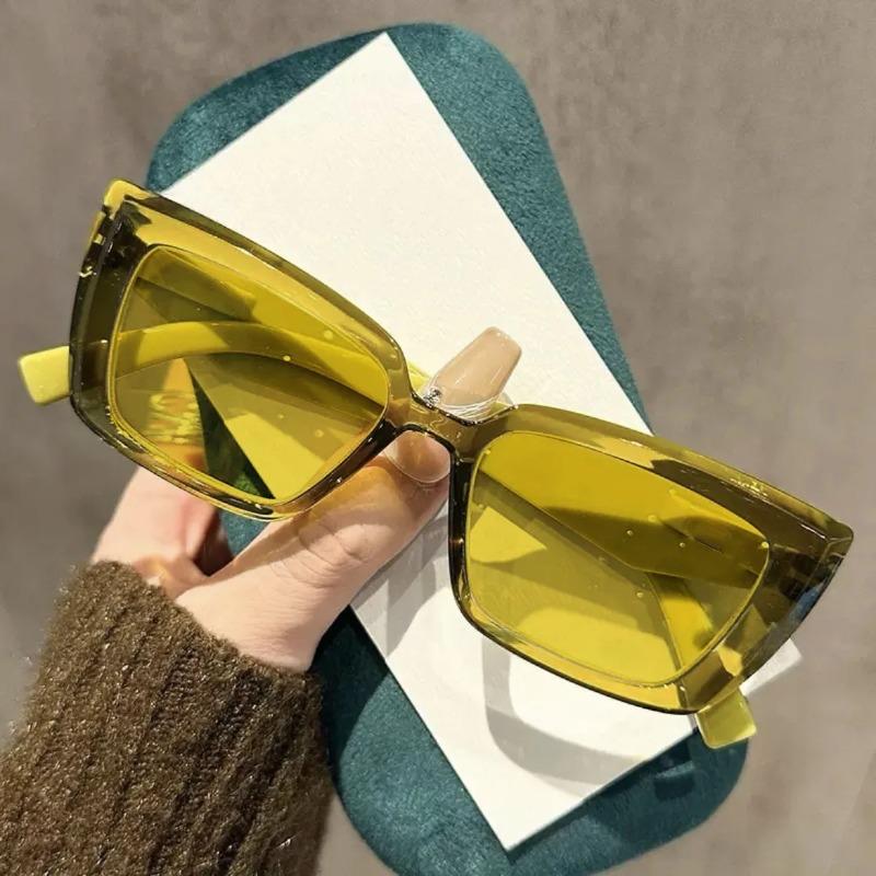 Fashion Square-Frame Night Vision Glasses for Myopia New Large-Frame Glare-Blocking Eyewear Classic Driving Shades 0 To -4.0