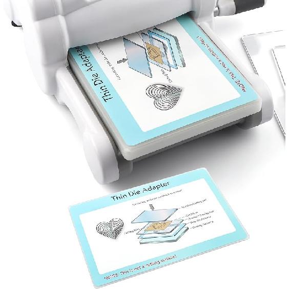 

CYFUN DESIGN 2 Pieces 9x6inch Standard Adapter Pad for Sizz Big Shot Machine, Thin Die Adapter for Die Cutting Machine Cutting Pads Shim to Create A 1 PCS