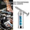 Alloy Mini Grease Gun Machine Handheld Auto Accessories 1000PSI Output Pressure Oiler Oiler Hand Tool 80cc Capacity