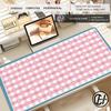 Checker pattern Simplicity Mousepad xcm Big Keyboard Mat Table Mat Students Gamer Desktop Mousepad Gaming Mouse Pad Carpet