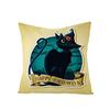 New Home Furnishings Halloween Polyester Pillow Case Home Pumpkin Ghost Fire Cushion Waist Pillow Case