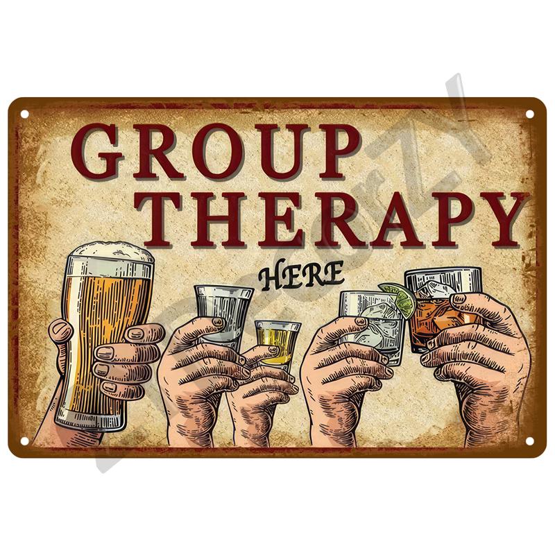 Vintage Posters Cocktail Tin Sign Plaque Metal Sign Plate Decoration Wall Art Home Decor For Bar Pub Club Man Cave Iron Painting