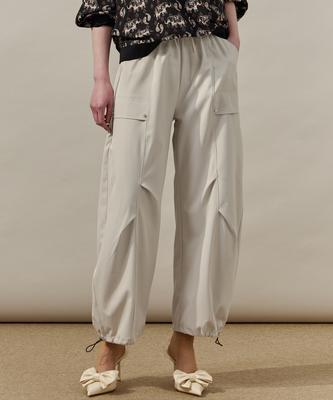 M.GRAF Utility Pintuck Parachute Balloon Pants