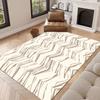 Line Decoration Carpet Modern Minimalist Home Decor Rug Non-slip Absorbent Decorative Rugs for Living Room Bedroom and Study Mat