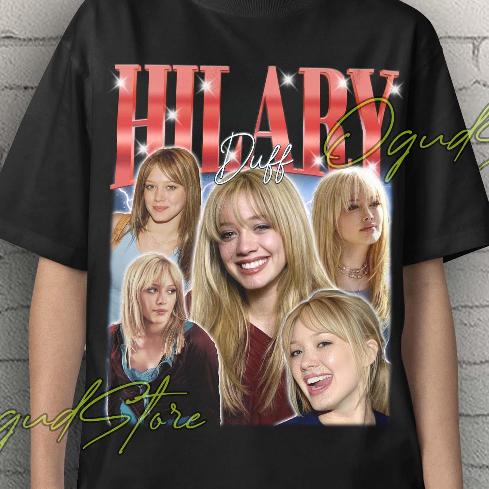 Hilary Duff Tshirt, Hilary Duff Shirt, Hilary Duff Retro Tshirt, Hilary Duff Tees, Hilary Duff Sweater, Hilary Duff Clothing, Movie Shirt S