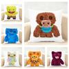 Weird Unique Toy FFuggler DDolls Cushion Cover Linen Pillowcase Soft  for Sofa Bed Home Room Decor