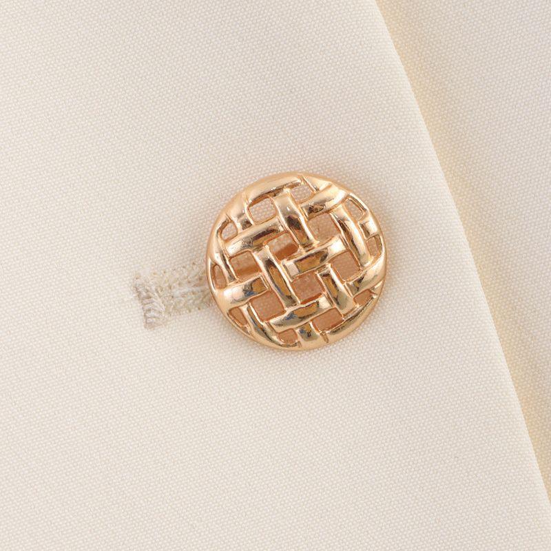 Kaslead New Women Clothes Western Style Fashion Simple Casual White One Button Hanging Neck Top