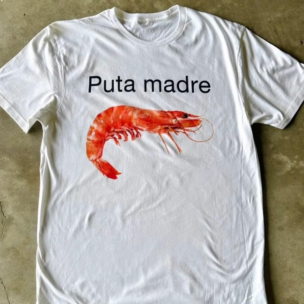 Funny Puta madre Graphic Tee Unisex Short Sleeve Shirt S5XL Unisex T-Shirt M