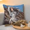 Cushion Cover  Linen  SkinFriendly Soft Decorative Case For Sofa Home Decor Hot Anime TTrinity BloodS Pillow Cover