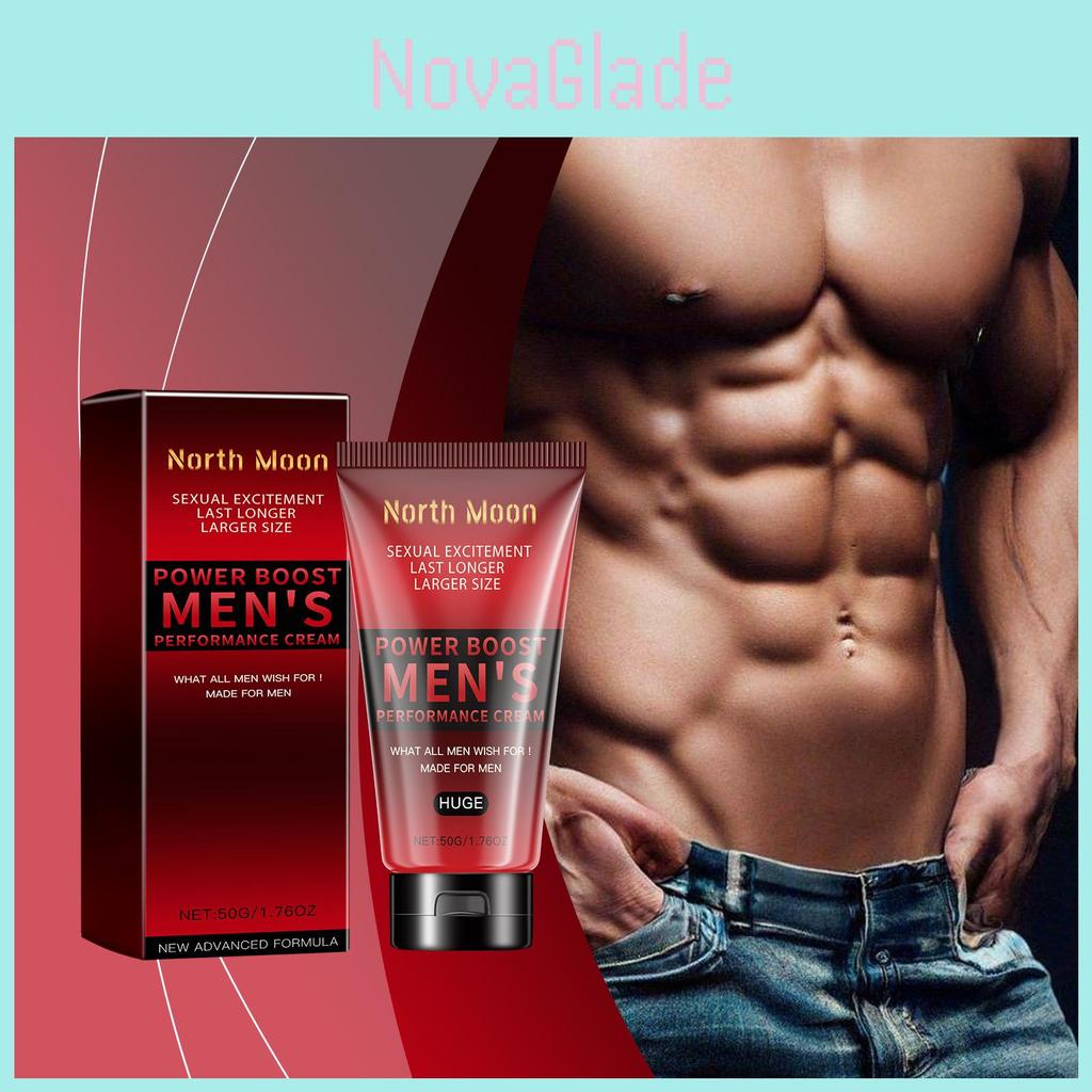 North Moon Men's Care Cream Ultra Hydrating Daily Moisturizing Gentle Body Lotion