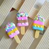 3 Colors Kawaii Spiral Ice Cream Polymer Clay For DIY Phone decor(Random)