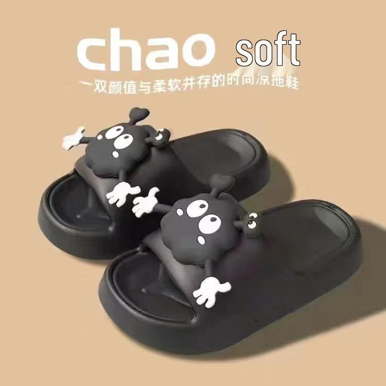 Unisex EVA Slip-Resistant Indoor/Outdoor Slippers - Thick Sole, Quiet, Shower-Ready Sandals