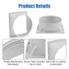 Portable Air Conditioner Exhaust Hose Coupler Square To Round Airtight Seal Easy Installation Window