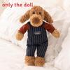Animal Plush Dog Doll With Clothing Design For Kids Gift