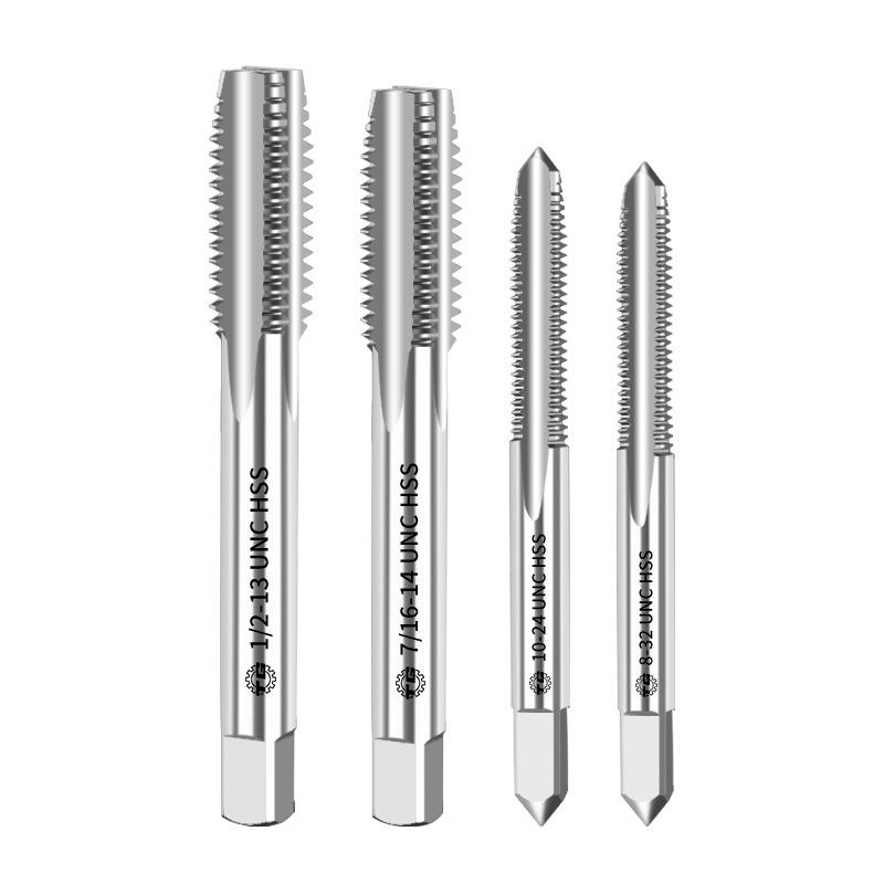 American Standard Stainless Steel Threading Taps 1/4-3/5/8 UNC/UNF