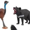 7x Animals Figures Figurines Set Educational Collectibles Mini Realistic for Boys Girls