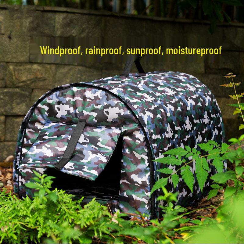 Fully Enclosed Waterproof Pet Nest for Dogs & Cats - Autumn/Winter