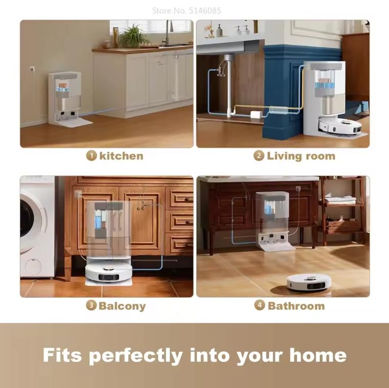 Water Change module Compatible with Dreame X50/X40/L40/X30 Ultra/L10s Pro Ultra series Global Version