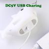 Cute Cartoon Shark Shape Silicone Light LED NightLights USB Rechargeable Bedside Decor Atmosphere Lamp