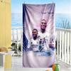 Mbappé Personalized Text Beach Towel High Absorbency & Quick-Dry Portable for SwimmingBeachCamping Travel Beach AccessoriesGym